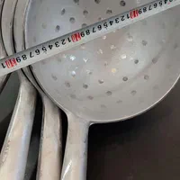 کفگیر ملاقه و آبگردان چدن  و رویی چکشی|ظروف پخت‌وپز|شیراز, فرگاز|دیوار