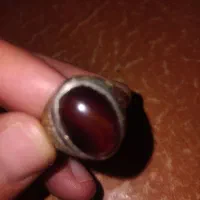 انگشتر قدیمی عقیق کبود