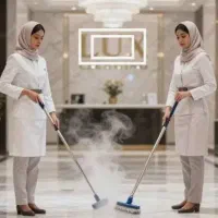 پرستارنظافتچی آموزشدیده شرکت خدماتی زرهی