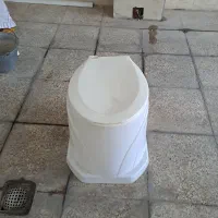 سرویس دستشویی فرنگی پلاستیکی سیار