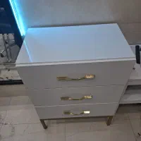 میز کار و کمد ۸۰ در ۴۰ با ۳ کشو