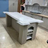 جزیره نئوکلاسیک دو کله ۱۹۰ س م صفحه ابزار صندلی خو