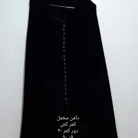 لباس مجلسی،دامن بلند و کوتاه مشکی ساتن،تاپ دکلته|لباس|ری, شهید بهشتی|دیوار