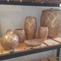 طوطی و پروانه و سرویس بهداشتی پلی استر رزین|مجسمه، تندیس، ماکت|ایذه, |دیوار