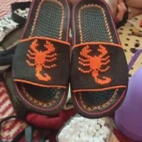 دمپایی زندان بافت طرح عقرب