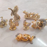 دکوری طلایی کاملاً نو و داخل کارتن|صنایع دستی و سایر لوازم تزئینی|زاهدان, |دیوار