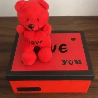 جعبه و خرس ولنتاین