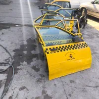 درب کامل خودروهای تاکسی وکاپوت وصندوق زرد|قطعات یدکی و لوازم جانبی|شیراز, دباغ خانه|دیوار