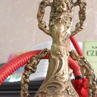 قلیون برنجی سنگین .|کلکسیون و سرگرمی|اندیشه, شهرک صدف|دیوار