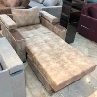 مبل ال تخت شومدل فلزی راحتی تخت خواب شو|مبلمان خانگی و میز عسلی|مشهد, وکیل‌آباد|دیوار