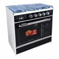 اجاق گاز طرح فر آبسان           ( دستگیره استیل )