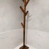 جا لباسی ایستاده  دست ساز چوب روسی