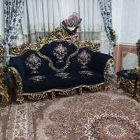 مبل سلطنتی 9نفره|مبلمان خانگی و میز عسلی|یاسوج, |دیوار