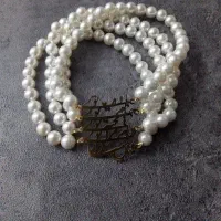 دستبند مروارید اصل