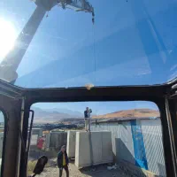 جرثقیل ۷ تن دکل بلند آماده ارائه خدمات|خدمات حمل و نقل|نقده, |دیوار