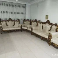 مبلمان سلطنتی با جلو مبلی دو دست  ۱۴ نفره