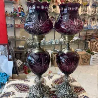 لاله شمعدان لامپا تراش کریستالی|چراغ خواب و آباژور|تهران, زعفرانیه|دیوار
