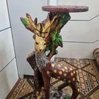 میز تلفن مجسمه گچی