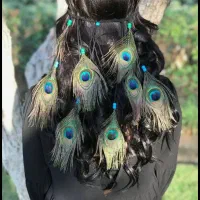 فروش/پر طاووس وارداتی تک و عمده