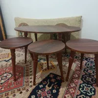 میز عسلی ۴عددی نو و سالم