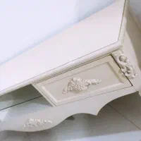 میز تلویزیون ۱۳۰ سانتی چوب راش دست ساز
