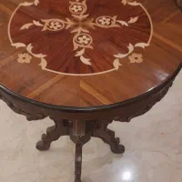 میزخاطره منبت جنس راش برندلوئیزپالاس ،میزتلفن