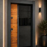 آریان دور درب ضدسرقت ترمود شیشه 2409 شیشه سکوریت