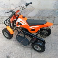 موتور مینی چهار چرخ ۵۰ سی سی بنزینی روشن در حد|موتورسیکلت|تهران, سازمان آب|دیوار