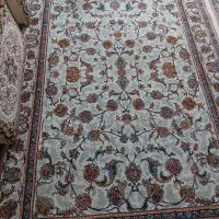 فروش ۴ تکه فرش با ۶ عدد پشتی