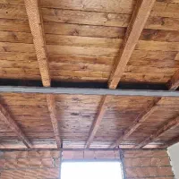 پخش لمبه و چوب روسی و قرنیز چوبی ساختمان چوبی|مصالح و تجهیزات ساختمان|ساری, |دیوار