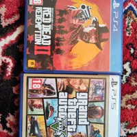 دیسک بازی GTA و ردد ps4 و ps5