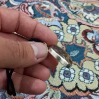 مدال تمام دستساز نقره با نگین سیترین معدنی و اصل|جواهرات|تبریز, |دیوار