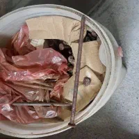 سیم نمره ۴جاری و یک بسته کامل میخ ۷ سانتی