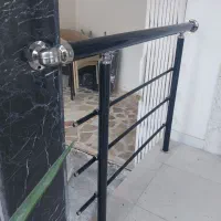 نرده شیشه ای نرده استیل آلومینیوم فلزی