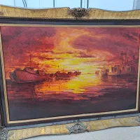 تابلو نقاشی رنگ روغن