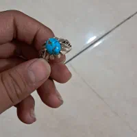 انگشتر نقره فیروزه نیشابور