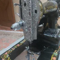 چرخ خیاطی قدیمی ژانومه ژاپن با پدال|کلکسیون و سرگرمی|رشت, امین الضرب|دیوار