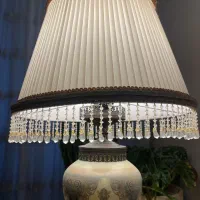 ۱جفت آباژور پایه برنز|چراغ خواب و آباژور|اصفهان, سعادت‌آباد|دیوار