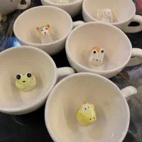 ماگ عروسکی سرامیکی دستساز