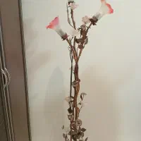 آ باژورایستاده سه شاخه برنجی