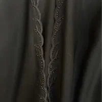 چادر مشکی عربی عبا جده گلدوزی جنس ندا|لباس|اصفهان, نقش جهان|دیوار