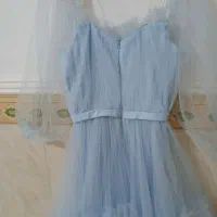 لباس پرنسسی آبی اسمونی|لباس|فامنین, |دیوار