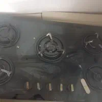 گاز صفحه ای شیشه ای و جارو برقی