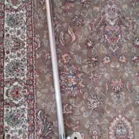 چوب پرده استیل و سفید در حدنو