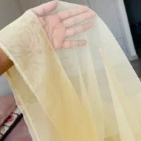 پرده اتاق خواب تور و آستر ترک|پرده، رانر، رومیزی|تهران, شهرک الهیه غرب|دیوار