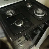 گاز ۴ شعله درب شیشه ای