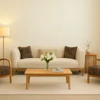 مبلی راحتی با پارچه‌های ضد ساییدگی و لک &اقساط