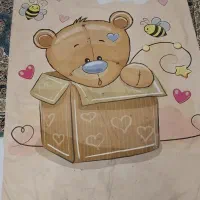 فرش بچگانه 1در 1ونیم اندازش پشتش چرمی|فرش|کرمانشاه, |دیوار