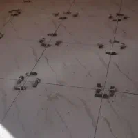 کاشیکاری بندکشی سنگ کف و سنگ لاشه کف ، و بلوک چینی|خدمات پیشه و مهارت|آباده, |دیوار