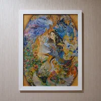 تابلو نگارگری دست‌ساز